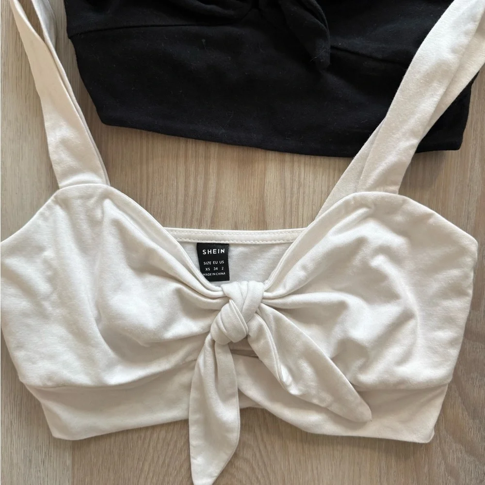 Tie Tops Bundle Black & White - Picture 3 of 3